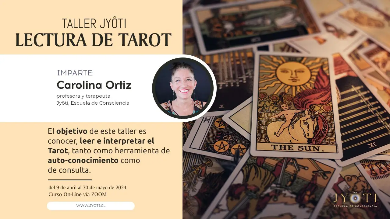 taller lectura tarot 2024 9 abril